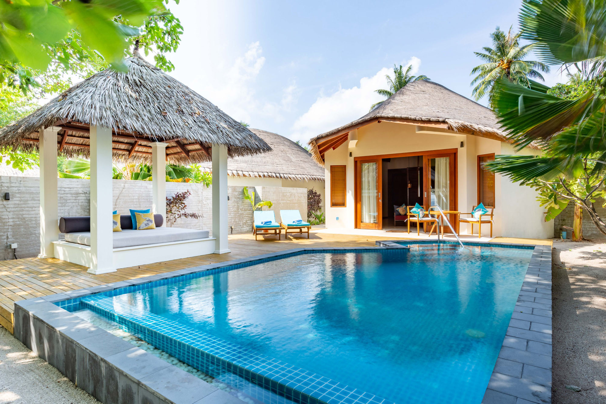 Featuring Dhoni Pool Villa Pool in Furaveri Maldives