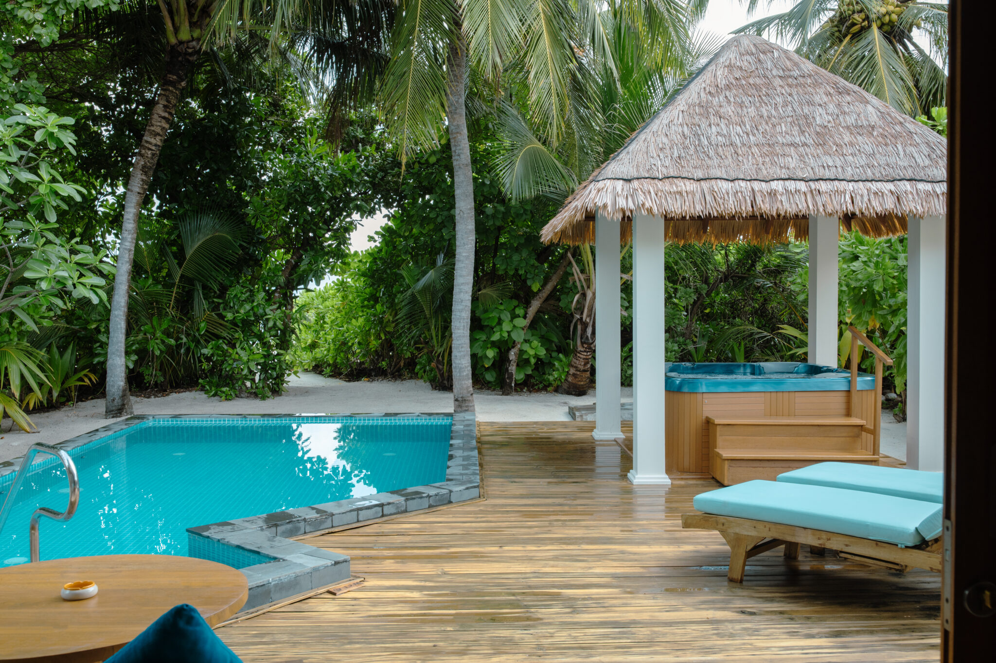 Beach Pool Villa with Jacuzzi at Furaveri Maldives
